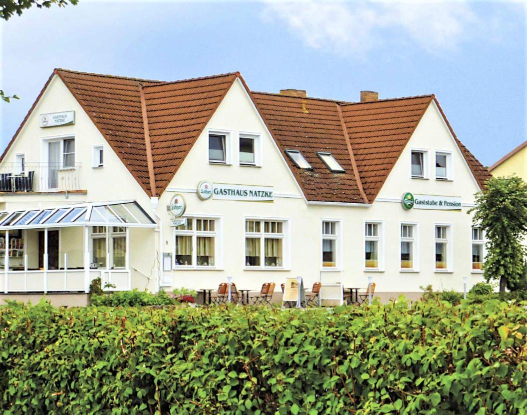 ホテル Gasthaus & Pension Natzke Usedom Town エクステリア 写真