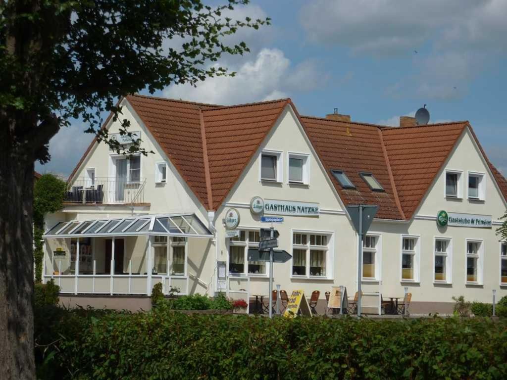 ホテル Gasthaus & Pension Natzke Usedom Town エクステリア 写真